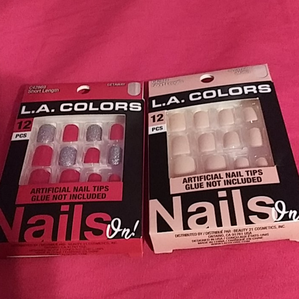 L.A. colors nail tips